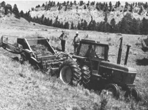 Sprigger (Modified Potato Harvester Type)